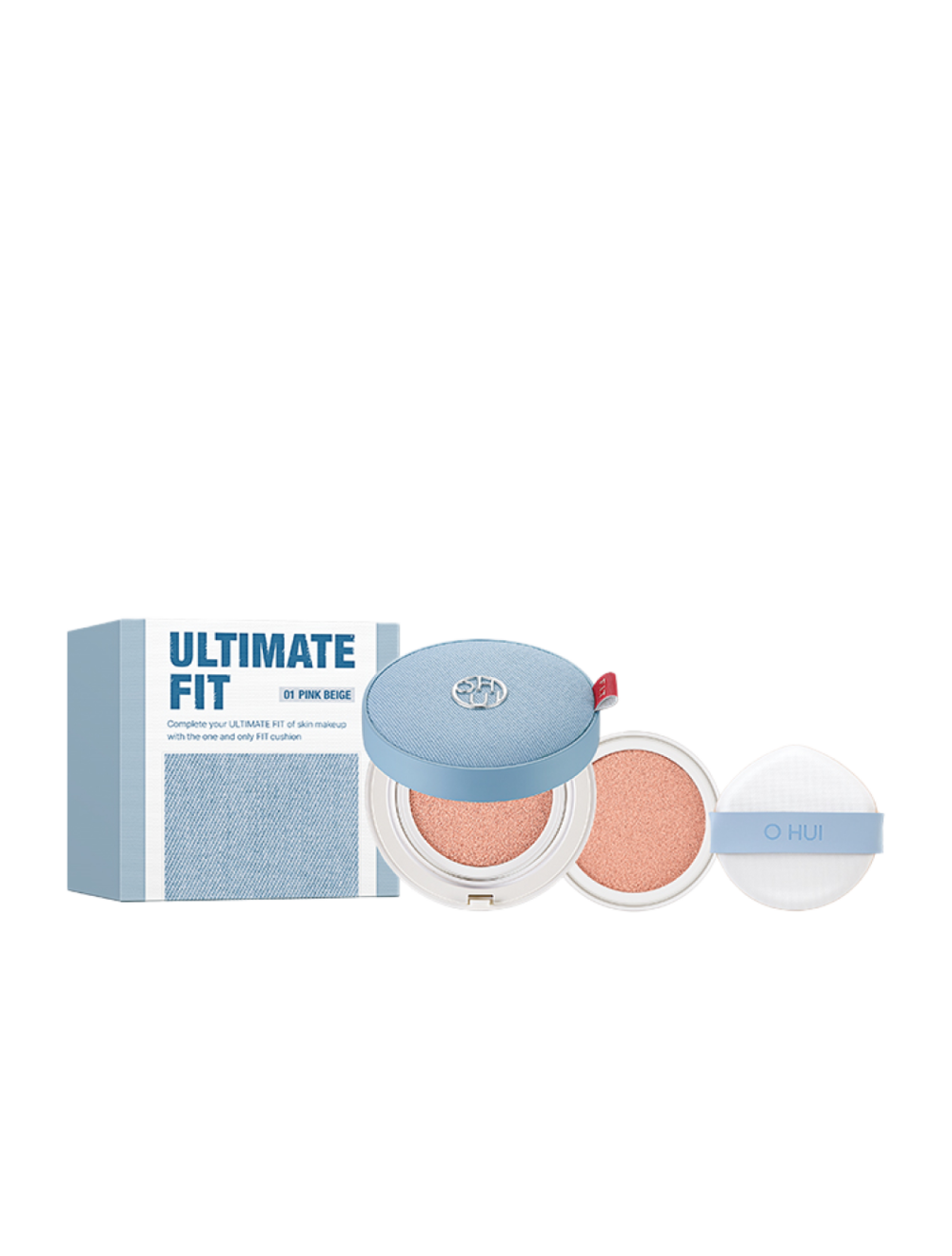 O HUI Ultimate Fit Tone Up Jean Cushion 15g x 2ea SPF 35/PA++ in #Pink Beige