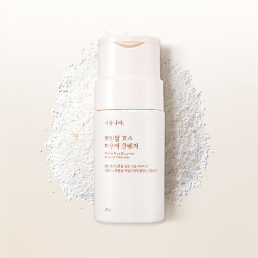 Shingmulnara White Rice Enzyme Powder Cleanser 50g bottle
