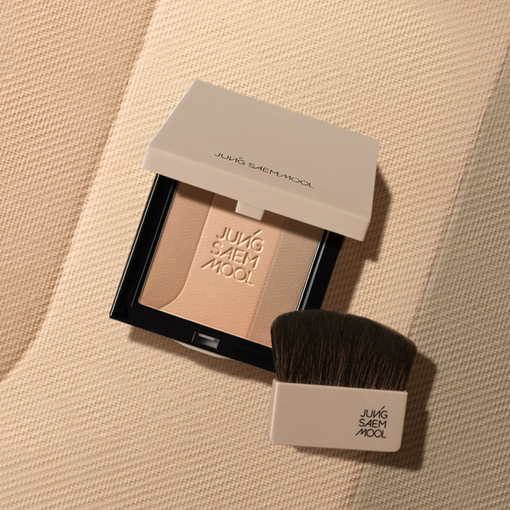 JUNGSAEMMOOL Skin Nuder Shading Pact compact and double-angle brush