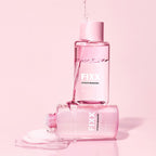 so natural All Clean Fixx Lip & Eye Remover 300ml pink dual-phase makeup remover bottle