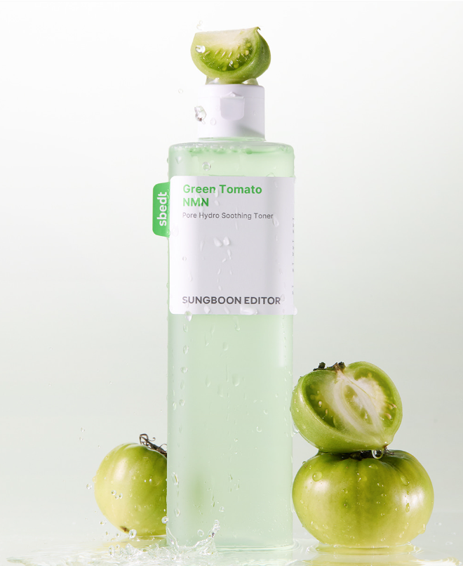 SUNGBOON EDITOR Green Tomato NMN Pore Hydro Soothing Toner 350ml