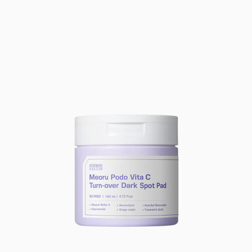 SUNGBOON EDITOR Meoru Podo Vita C Turn-Over Dark Spot Pad 140ml with 60 pads