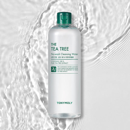 TONYMOLY THE TEA TREE No-wash Cleansing Water 500ml bottle
