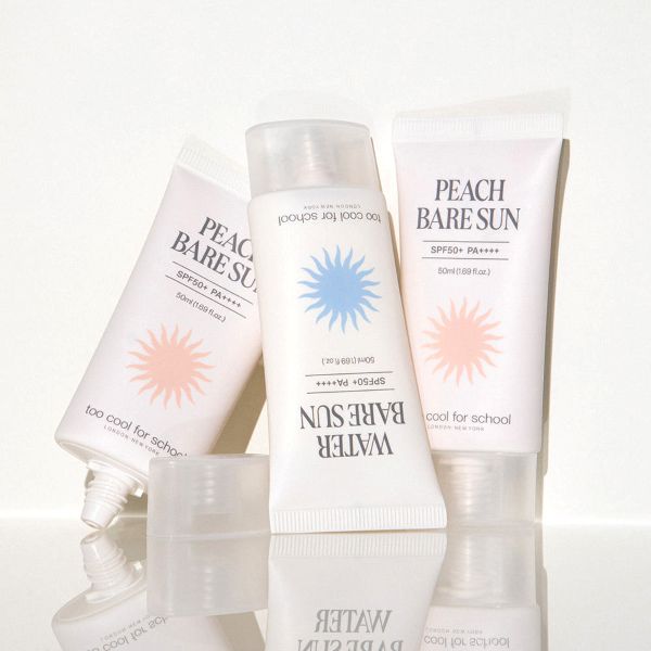 TOO COOL FOR SCHOOL Peach Bare Sun SPF50+ PA++++ 50ml
