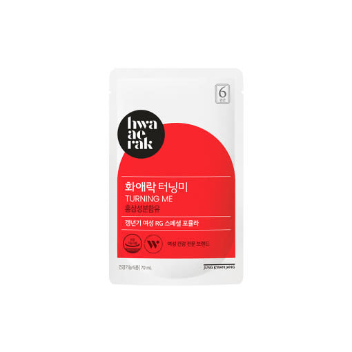 Jung Kwan Jang Hwa Ae Rak Turning Me Korean red ginseng beverage 70 mL x 30 pouches