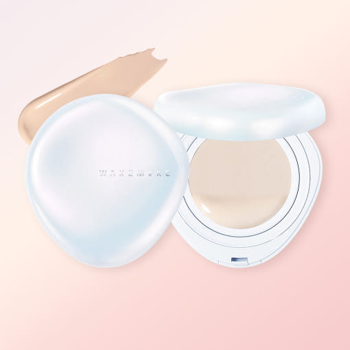 WAKEMAKE Water Glow Coating Cushion SPF50+ PA++++ 11g in four shades